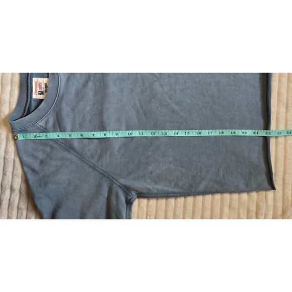 Champion x Todd Snyder Short Sleeve Cropped Sweatshirt - Picture 8 of 8